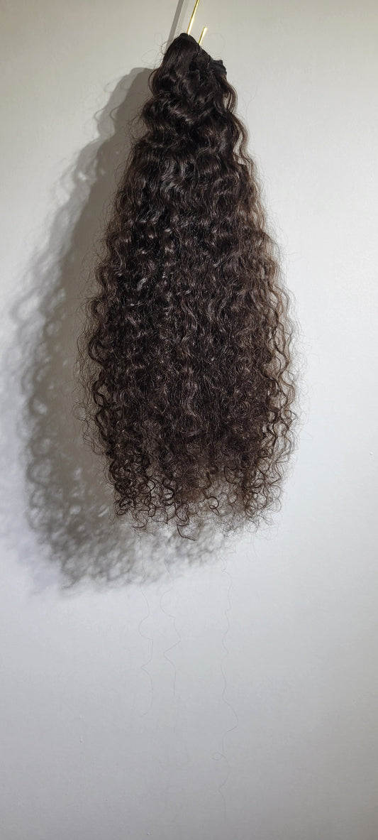 Presale: Indian Natural Curly Wefts